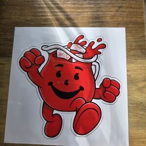 Red Kool-Aid Man Sticker